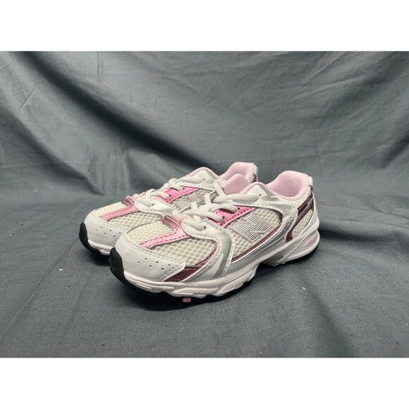 New Balance Toddlers 530 Sneakers Lace Up IZ530RK White Pink Size 10 NEW NO BOX! - Picture 4 of 10